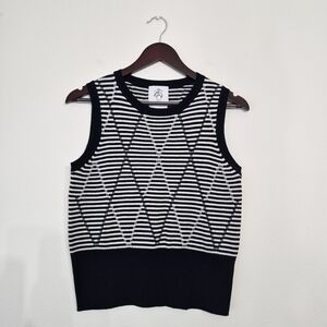 Brooks Brothers Black Fleece Sleeveless Sweater Vest Cashmere Large